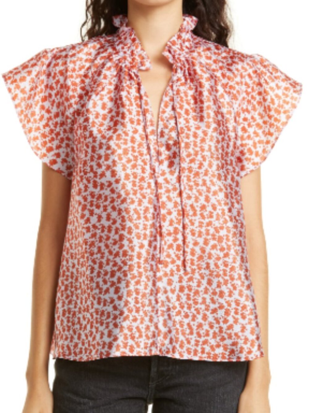 Samsoe Samsoe Size S Karookh Style Floral Women's Top Designer